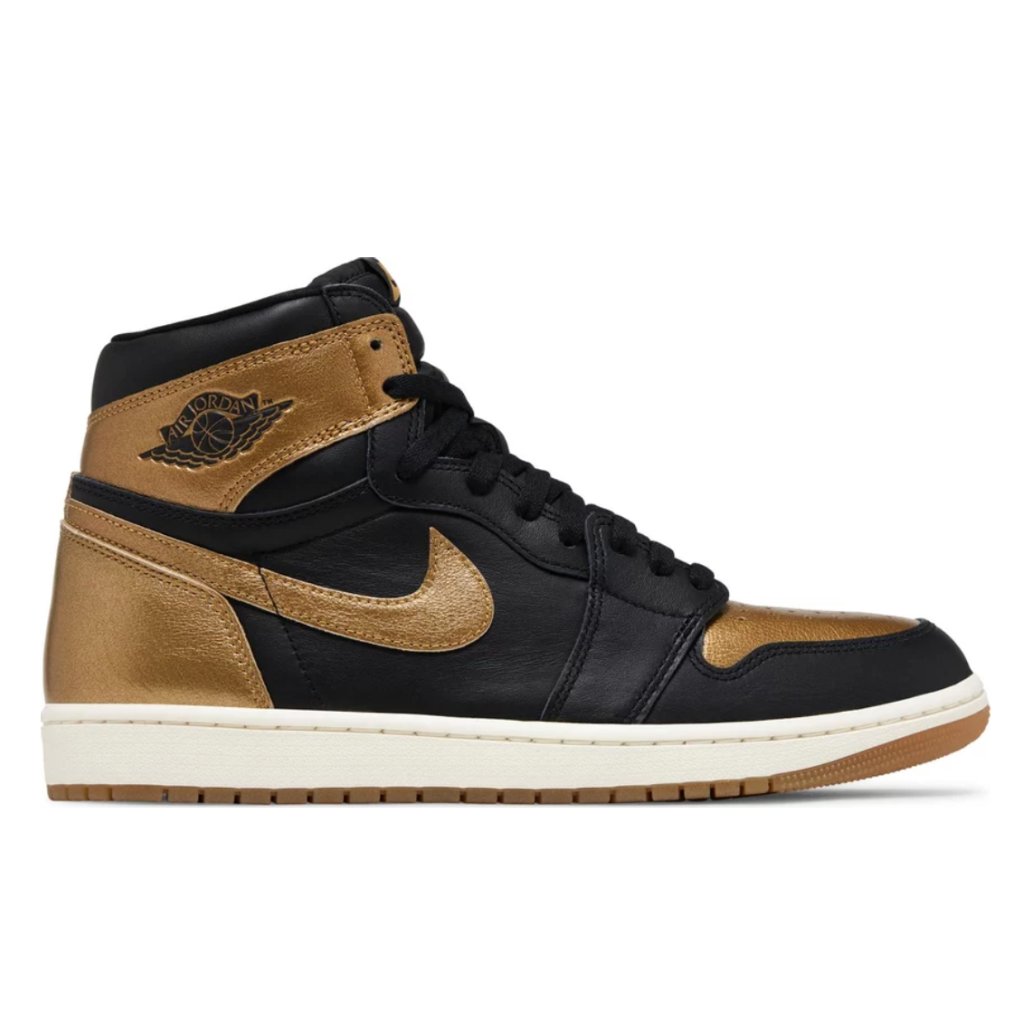 Jordan 1 Retro High OG Black Metallic Gold BBNSUPPLY