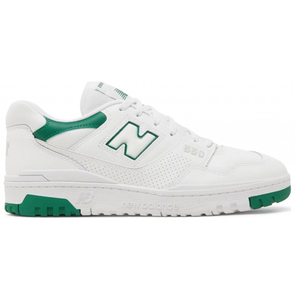 New Balance 550 White Classic Green BBNSUPPLY